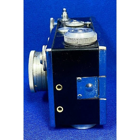 VTG Estate Argus 50MM Weston Film Speed Camera W/ Leather Case! Untested! 63 - Picture 3 of 14